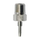 SNIPER 2 STRAIGHT MALE ADAPTER 1/8" NPT