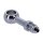 Goodridge Banjo fitting chrome 3/8" straight 10mm