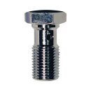 Goodridge banjo bolt, 7/16-24. Stainless steel