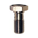 Goodridge banjo bolt, 3/8-24. Stainless steel