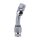 Goodridge, 12mm banjo fitting 20 degree bend. Chrome