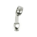 Goodridge, 12mm banjo fitting 20 degree bend. SS