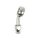 Goodridge, 12mm banjo fitting 20 degree bend. SS