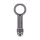 Goodridge Banjo fitting stainless steel 7/16" straight 11mm