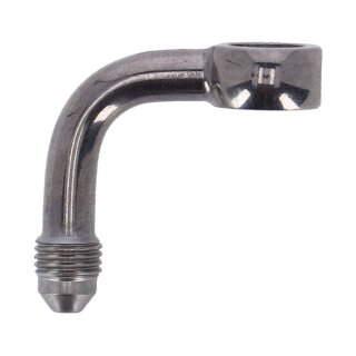 Goodridge Banjo fitting stainless steel 3/8", 90 degrees