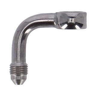 Goodridge Banjo fitting stainless steel 7/16", 90 degrees