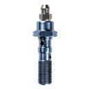 Goodridge, M10 x 1.00 double banjo bolt with bleed nipple
