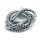 Chrome cable & wire cover, 5ft. (150cm). 10mm ID
