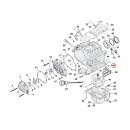 Dowel pin, transmission & crankcase