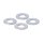 Hardened washer, swingarm left side