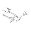 Retaining ring, swingarm bearing