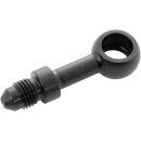 Goodridge Banjo fitting black 3/8" straight 10mm