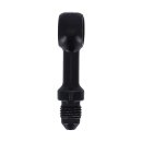 Stahlflex Leitung Banjo Fitting gerade schwarz AN3 11mm 7/16 für Harley Custom
