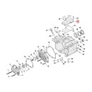 Getriebe Deckel Chrom für Harley Dyna Softail Touring 6 Gang 06-17