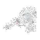 Ball bearing, transmission bearing housing