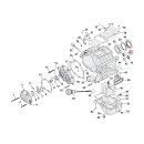 Needle bearing transmission, closed end