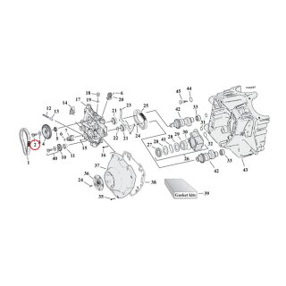Cam drive & pinion gear sprocket retention kit