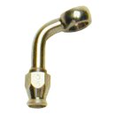 Goodridge, 3/8" (10mm) banjo fitting 70 degree bend....