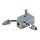 Goodridge, steel brake tee. Chrome