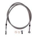Goodridge hydraulic clutch line kit 65", clear coated