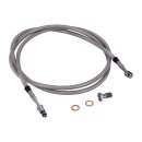 Goodridge hydraulic clutch line kit 65", clear coated