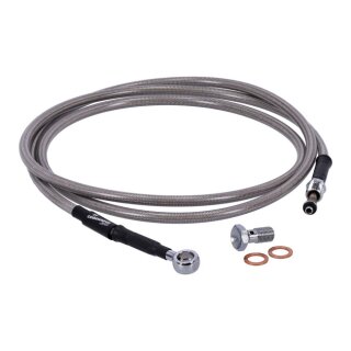 Goodridge hydraulic clutch line kit 67", clear coated