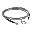 Goodridge hydraulic clutch line kit 67", clear coated