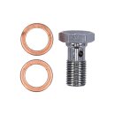 Goodridge hydraulic clutch line kit 67", clear coated
