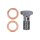 Goodridge hydraulic clutch line kit 67", clear coated