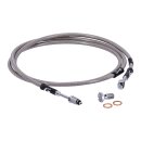 Goodridge hydraulic clutch line kit 68", clear coated