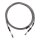 Goodridge hydraulic clutch line kit 68", clear coated