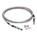 Goodridge hydraulic clutch line kit 70", clear coated