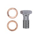 Goodridge hydraulic clutch line kit 70", clear coated