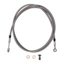 Goodridge hydraulic clutch line kit 71", clear coated