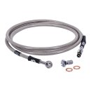 Goodridge hydraulic clutch line kit 77", clear coated
