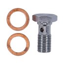 Goodridge hydraulic clutch line kit 77", clear coated