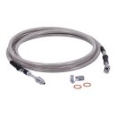 Goodridge hydraulic clutch line kit 79", clear coated