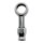 Goodridge banjo 3/8" straight. Chrome