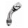 Goodridge Banjo fitting stainless steel 3/8", 45 degrees