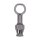 Goodridge, 7/16" (11mm) banjo fitting straight. Stainless
