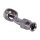 Goodridge, 7/16" (11mm) banjo fitting 20 degree bend. SS