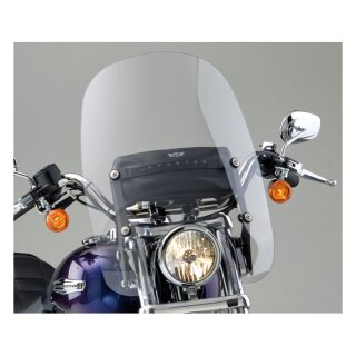 NC SpartanÂ® Quick Release Windshield - Clear, 18.50" high
