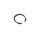 Retaining ring, external. Starter shaft outer