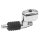 Chrom Fuß Hauptbremszylinder für Harley Twin Cam Softail Touring 99-17