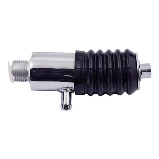 Bremszylinder hinten Chrom für Harley Softail FXR Modelle 1987-1999
