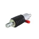 OEM Style Hauptbremszylinder hinten chrom für Harley Touring 97-98