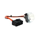 Rocker switch kit, inner fairing. Acc. Black