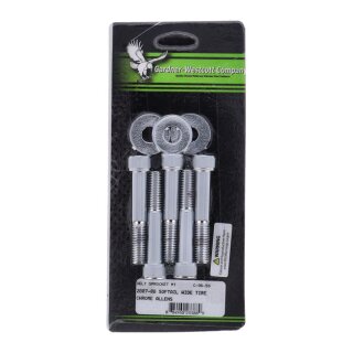 GW rear belt pulley mount kit allen chrome