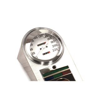Slice, speedo visor. Chrome