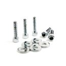 GW, rear belt pulley mount kit, allen chrome